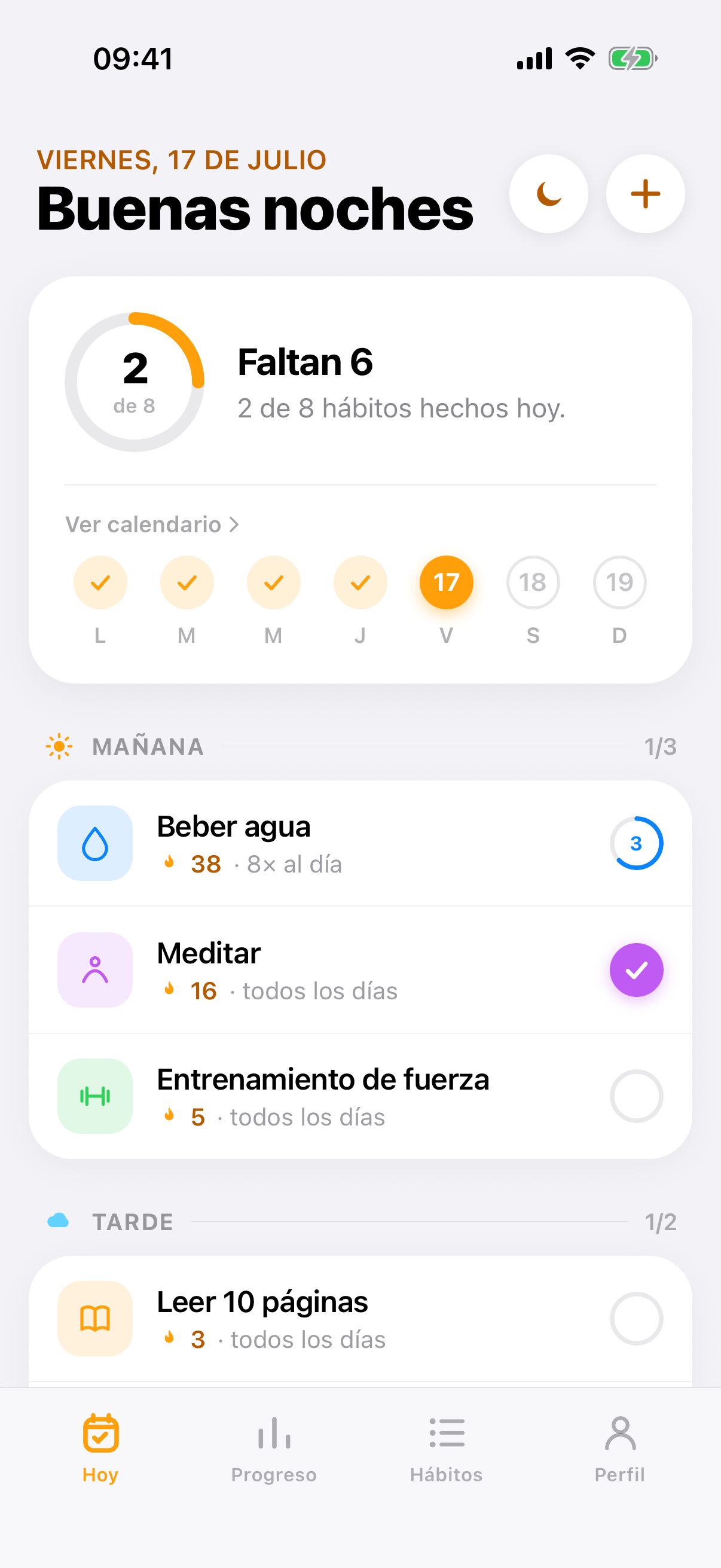 Pantalla Hoy